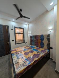 Bedroom Image of 500 Sq.ft 1 BHK Builder Floor for rent in Ashok Nagar New Delhi for Rs. 23000