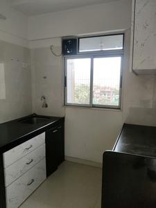 Kitchen Image of 550 Sq.ft 1 BHK Apartment / Flat for rent in Kshitij Eminence, Bhandup West Mumbai for Rs. 33000