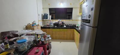Kitchen Image of 1200 Sq.ft 2 BHK Apartment / Flat for rent in Shree Balaji Venkatesh Riviera, Karve Nagar Pune for Rs. 27000