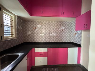 Kitchen Image of 480 Sq.ft 1 BHK Builder Floor for rent in Kaggadasapura Bengaluru for Rs. 18000