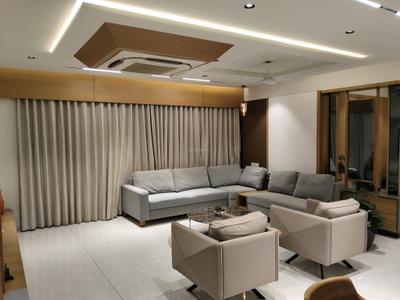 Living Room One Image of 3868 Sq.ft 4 BHK Apartment / Flat for sale in Shaligram Luxuria, Ambli Ahmedabad for Rs. 33600000