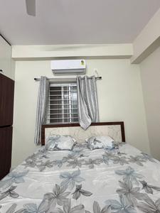 Bedroom Image of 800 Sq.ft 1 BHK Apartment / Flat for rent in Kondapur Hyderabad for Rs. 25000