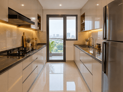 Image of 1345 Sq.ft 3 BHK Apartment / Flat for sale in Saritha Serene, Gunjur Palya, Bengaluru for Rs. 15100000