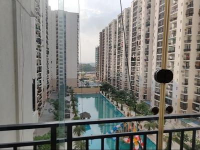 Balcony Image of 1250 Sq.ft 2 BHK Apartment / Flat for rent in Omaxe Residency, Arjunganj Lucknow for Rs. 35000
