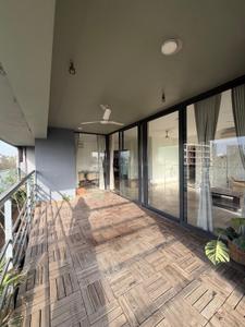Image of 4400 Sq.ft 4 BHK Apartment / Flat for rent in Paarijat Eclat, Iscon Ambli Road, Ahmedabad for Rs. 150000