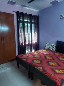 Bedroom Image of 369 Sq.ft 1 BHK Apartment / Flat for rent in Omega II Greater Noida for Rs. 15000