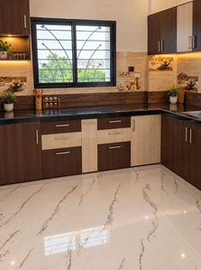 Kitchen Image of 950 Sq.ft 2 BHK Apartment / Flat for sale in Wanadongri Nagpur for Rs. 3599000