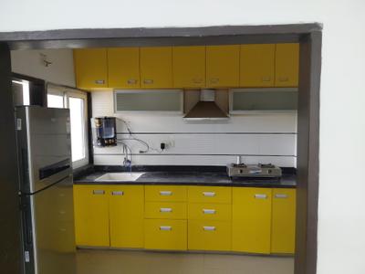 Kitchen Image of 2050 Sq.ft 3 BHK Apartment / Flat for rent in Iscon Harmony, Sevasi Vadodara for Rs. 30000