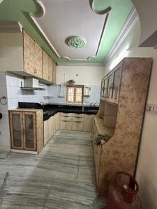 Kitchen Image of 1100 Sq.ft 4 BHK Duplex for rent in Shivay Vraj Vihar Tenament, New Gotri Vadodara for Rs. 5700