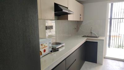 Kitchen Image of 700 Sq.ft 1 BHK Builder Floor for rent in Sector 46 Gurgaon for Rs. 37000