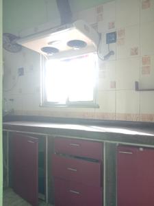 Kitchen Image of 1000 Sq.ft 2 BHK Apartment / Flat for sale in Baguiati Kolkata for Rs. 4000000