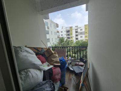 Balcony Image of 1200 Sq.ft 2 BHK Apartment / Flat for rent in Neknampur Hyderabad for Rs. 30000