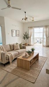 Bedroom Image of 1200 Sq.ft 2 BHK Apartment / Flat for rent in Cox Town Bengaluru for Rs. 45000