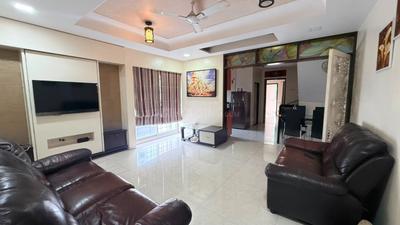 Hall Image of 1800 Sq.ft 4 BHK Apartment / Flat for rent in Nigdi Pune for Rs. 65000