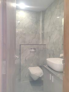 Bedroom Three Image of 1400 Sq.ft 3 BHK Builder Floor for sale in Green Field Colony Faridabad for Rs. 14000000