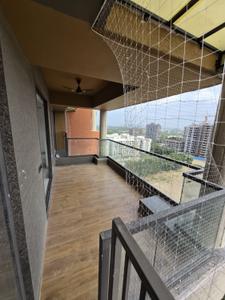 Balcony Image of 2880 Sq.ft 4 BHK Apartment / Flat for rent in Keshav Elitus, Randesan Gandhinagar for Rs. 40000