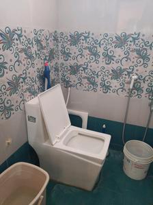 Common Bathroom Image of 1150 Sq.ft 2 BHK Apartment / Flat for sale in Kistareddypet Sangareddy for Rs. 5600000