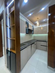 Kitchen Image of 800 Sq.ft 3 BHK Builder Floor for sale in Nawada New Delhi for Rs. 4500000