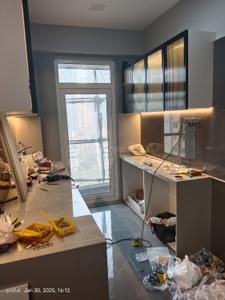 Kitchen Image of 440 Sq.ft 1 BHK Apartment / Flat for sale in Shanti Tower, Prabhadevi Mumbai for Rs. 20000000