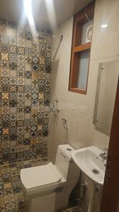 Bathroom Image of 500 Sq.ft 1 RK Studio for rent in Sector 49 Gurgaon for Rs. 16000