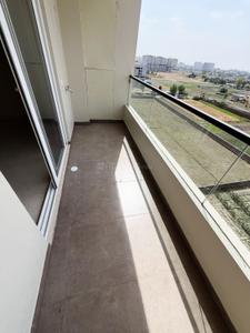 Balcony Image of 1750 Sq.ft 3 BHK Apartment / Flat for rent in Skyline Elevate, Utrathiya Zirakpur for Rs. 35000