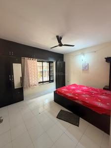 Bedroom Image of 1040 Sq.ft 2 BHK Apartment / Flat for rent in Lunkad Zodiac, Viman Nagar Pune for Rs. 38000
