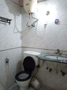Bathroom Image of 350 Sq.ft 1 RK Independent House for rent in Sector 19 Noida for Rs. 19500