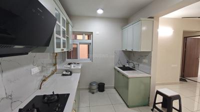 Kitchen Image of 1400 Sq.ft 3 BHK Apartment / Flat for rent in Brigade Gem, Doddakannelli Bengaluru for Rs. 62000