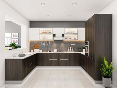 Kitchen Image of 815 Sq.ft 2 BHK Apartment / Flat for sale in Kanakia Valley, Panvel Navi Mumbai for Rs. 8512000