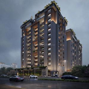 Image of 2313 Sq.ft 3 BHK Apartment / Flat for sale in B R Ekayan, Zundal, Ahmedabad for Rs. 9600000