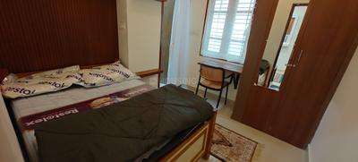 Bedroom Image of 600 Sq.ft 1 BHK Builder Floor for rent in Kalyan Nagar Bengaluru for Rs. 21500