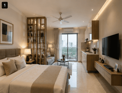 Image of 655 Sq.ft 1 RK Studio for sale in Wave City, Ghaziabad for Rs. 5239345