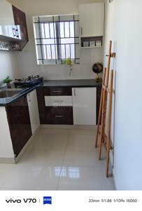 Kitchen Image of 568 Sq.ft 1 BHK Apartment / Flat for rent in Mahadevapura Bengaluru for Rs. 28000