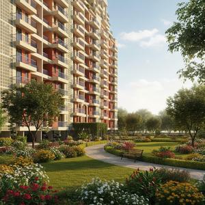 Image of 549 Sq.ft 1 BHK Apartment / Flat for sale in Shri Tulsi Wings, Sunrakh Bangar, Vrindavan for Rs. 8760000