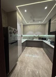 Kitchen Image of 1800 Sq.ft 3 BHK Builder Floor for sale in Shivalik New Delhi for Rs. 47000000