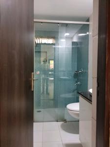 Common Bathroom One Image of 1800 Sq.ft 4 BHK Apartment / Flat for rent in Sarita Vihar New Delhi for Rs. 75000