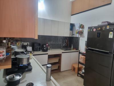 Kitchen Image of 1720 Sq.ft 3 BHK Independent House for sale in DLF Gardencity, Manglia Indore for Rs. 9900000