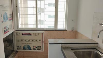 Kitchen Image of 850 Sq.ft 3 BHK Apartment / Flat for sale in Kunal Iconia, Mamurdi Pune for Rs. 8000000