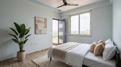 Bedroom Image of 1355 Sq.ft 3 BHK Apartment / Flat for rent in Sidheshwar Apna Ashiyana, Bindayaka Jaipur for Rs. 12000