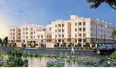 Balcony Image of 1237 Sq.ft 3 BHK Apartment / Flat for sale in Panchawati Residency, Kalarahanga Bhubaneswar for Rs. 9612000