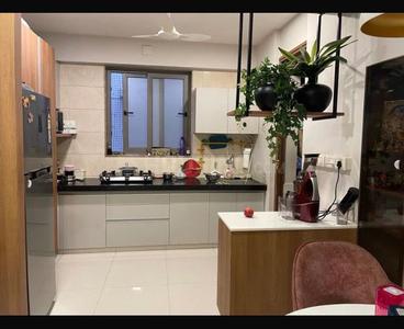 Kitchen Image of 1610 Sq.ft 3 BHK Apartment / Flat for sale in Aaryan Embassy, Bopal Ahmedabad for Rs. 10000000