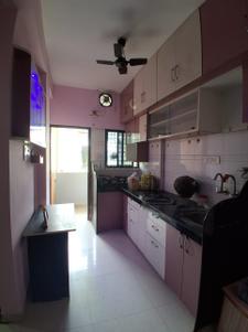 Kitchen Image of 1200 Sq.ft 2 BHK Apartment / Flat for rent in Manish Nagar Nagpur for Rs. 20000
