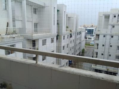 Balcony Image of 1200 Sq.ft 3 BHK Penthouse for rent in Bhayli Vadodara for Rs. 22000