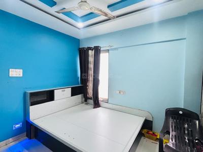 Bedroom Image of 750 Sq.ft 2 BHK Apartment / Flat for rent in Shiv Divine Dew, Rahatani Pune for Rs. 27000