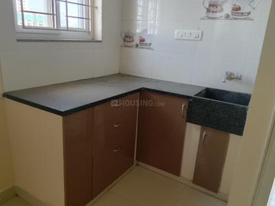 Kitchen Image of 221 Sq.ft 1 RK Independent House for rent in Sompura Bengaluru for Rs. 11500