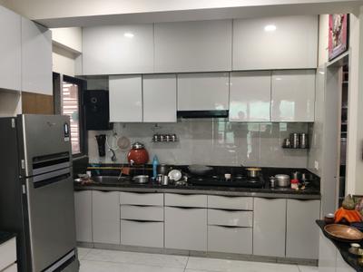 Kitchen Image of 1800 Sq.ft 3 BHK Apartment / Flat for sale in Seventh Bliss, Gota Ahmedabad for Rs. 11500000