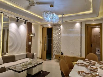 Living Room Image of 1200 Sq.ft 4 BHK Apartment / Flat for sale in Hastsal New Delhi for Rs. 7700000