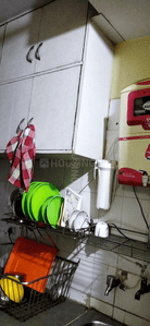 Kitchen Image of 600 Sq.ft 1 BHK Apartment / Flat for sale in Sunrise Apartments, Bakkarwala New Delhi for Rs. 2500000