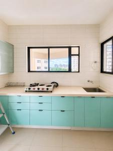 Kitchen Image of 1600 Sq.ft 3 BHK Apartment / Flat for sale in Magarpatta Jasminium, Magarpatta City Pune for Rs. 22000000