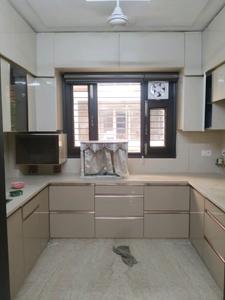 Kitchen Image of 1800 Sq.ft 3 BHK Builder Floor for rent in Paschim Vihar New Delhi for Rs. 62000